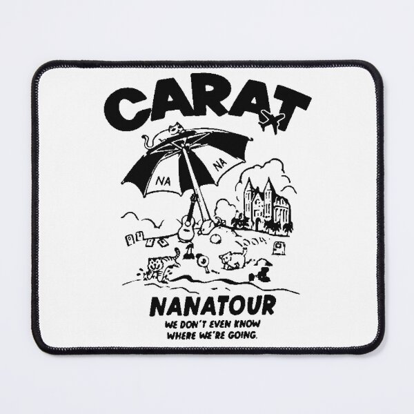 Item preview, Carat Seventeen kpop NANA TOUR t-shirt design logo cute S.Coups Jeonghan Joshua Jun Hoshi Wonwoo Woozi DK Mingyu The8 Seungkwan Vernon Dino designed and sold by Kpop-Noona.