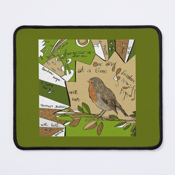 Item preview, One Day at a Time with hope and robin designed and sold by JBS Spoonie Art.