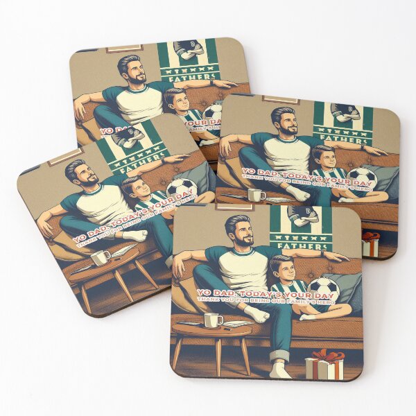 Item preview, Every match is better with Dad by my side designed and sold by Vanich-Panich.