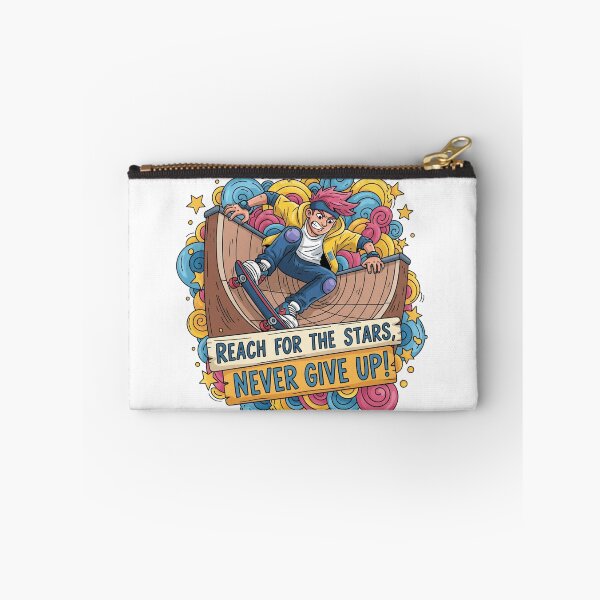 Item preview, Skate Vibe: Inspirational Half Pipe Cartoon designed and sold by montechabadart.