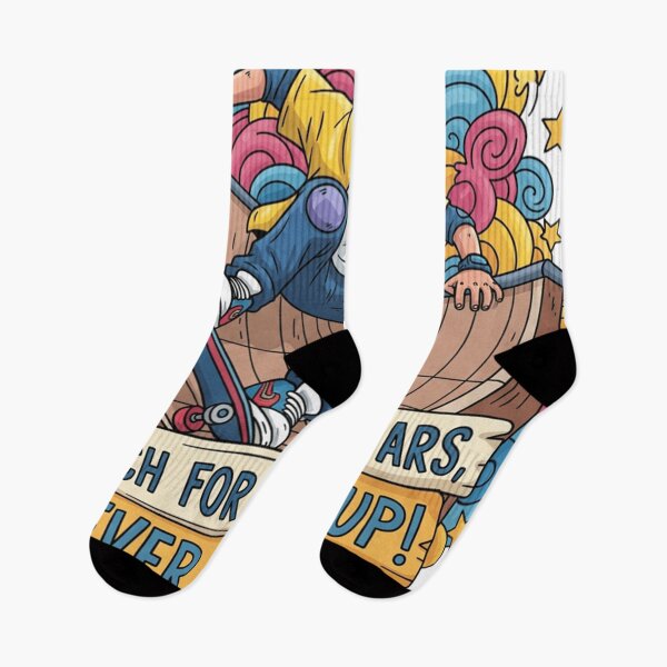 Item preview, Skate Vibe: Inspirational Half Pipe Cartoon designed and sold by montechabadart.