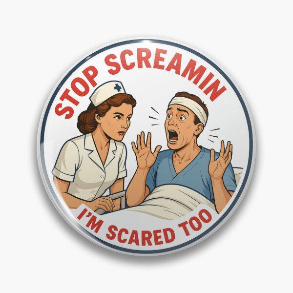 Item preview, Stop Screamin, I'm scared too! designed and sold by Doc1989.