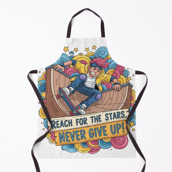 Item preview, Skate Vibe: Inspirational Half Pipe Cartoon designed and sold by montechabadart.
