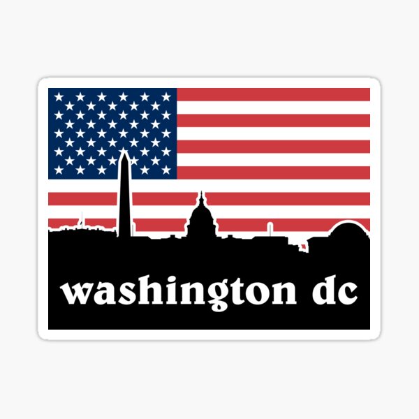 Washington DC Sticker