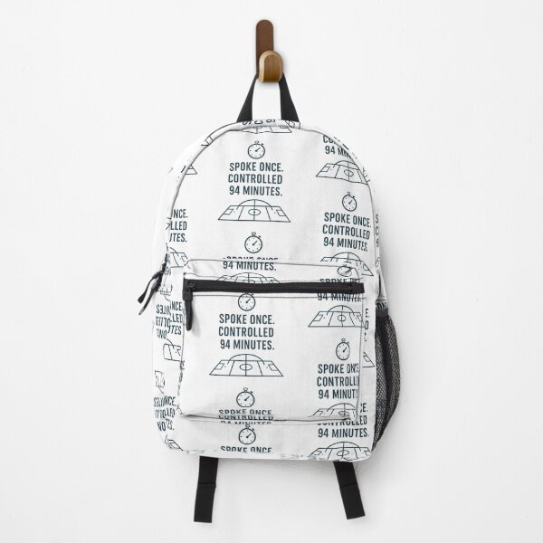 Item preview, Spoke Once. Controlled 94 Minutes – Tactical Football Quote Design designed and sold by astersgraphics.