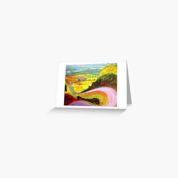 Aperçu de l'œuvre Paysages de David Hockney créée et vendue par SoftArtistry .