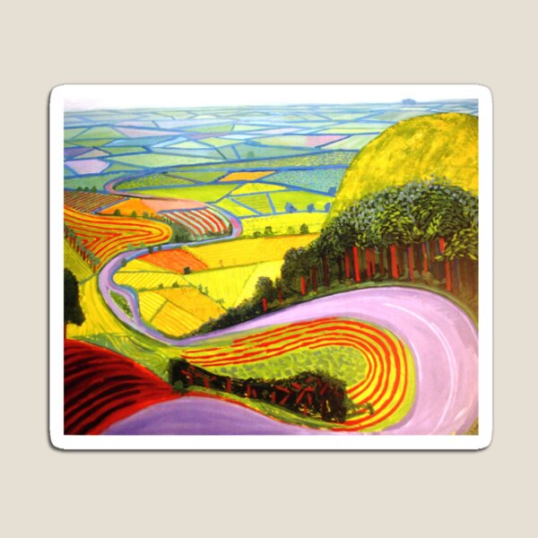 Item preview, David Hockney landscapes designed and sold by SoftArtistry .
