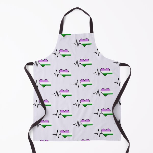 Item preview, Genderqueer: LGBTQ+ Heartbeat Collection designed and sold by DesgnsxGifts.