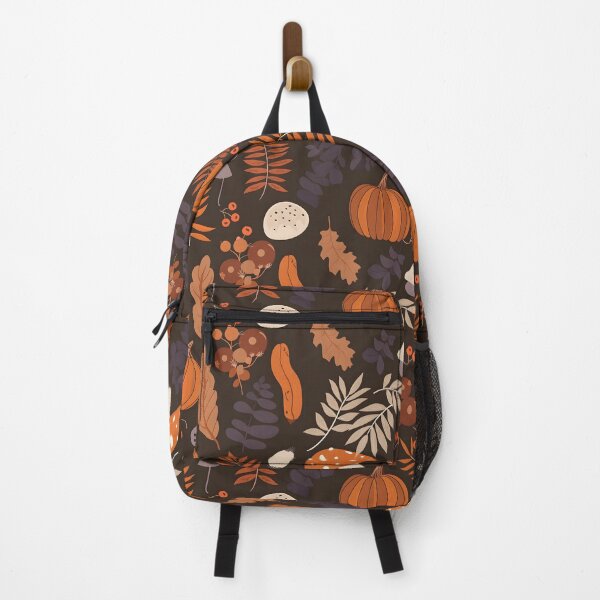 Item preview, Pumpkins, Leaves, Fruits, Mushroom Cottagecore Pattern designed and sold by xiao xuans.
