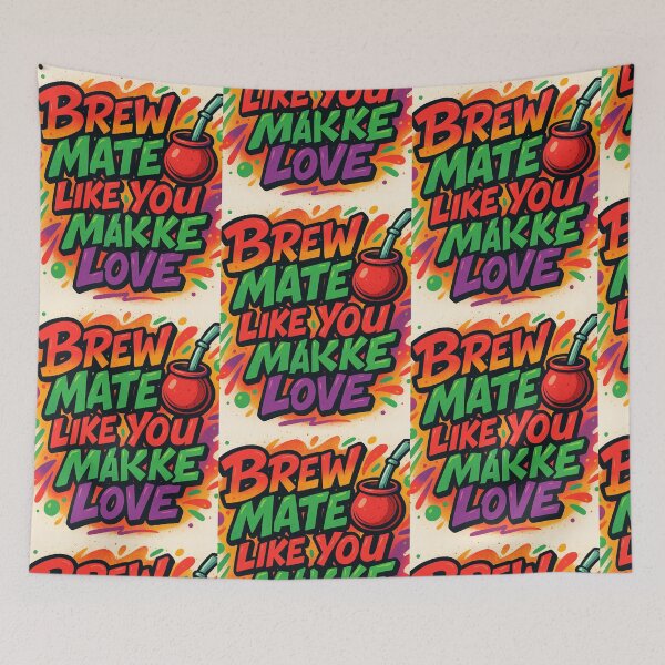 Item preview, Brew Mate Like You Make Love – Fun, Sexy, and Mate-Addicted Design designed and sold by Sofiabenit1.