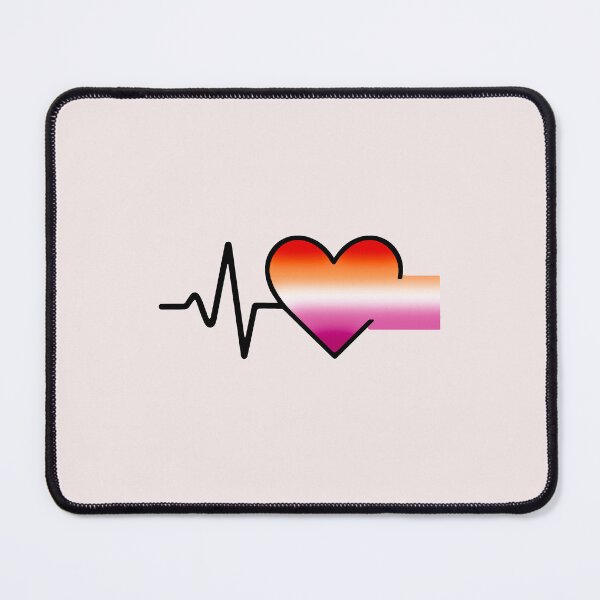 Item preview, Lesbian: LGBTQ+ Heartbeat Collection designed and sold by DesgnsxGifts.