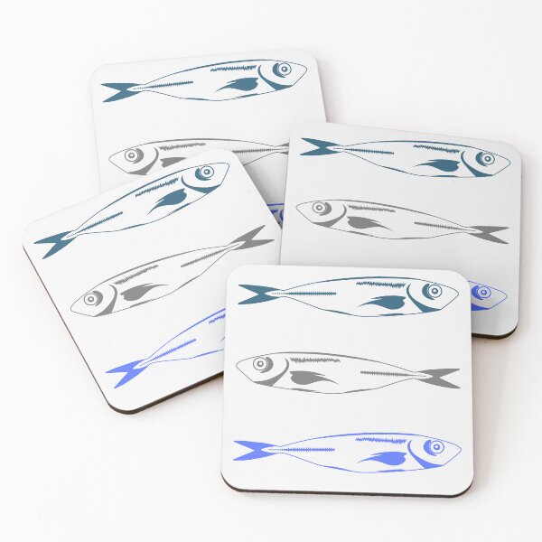 Item preview, Sardines Outline Multipack designed and sold by sno0dle.