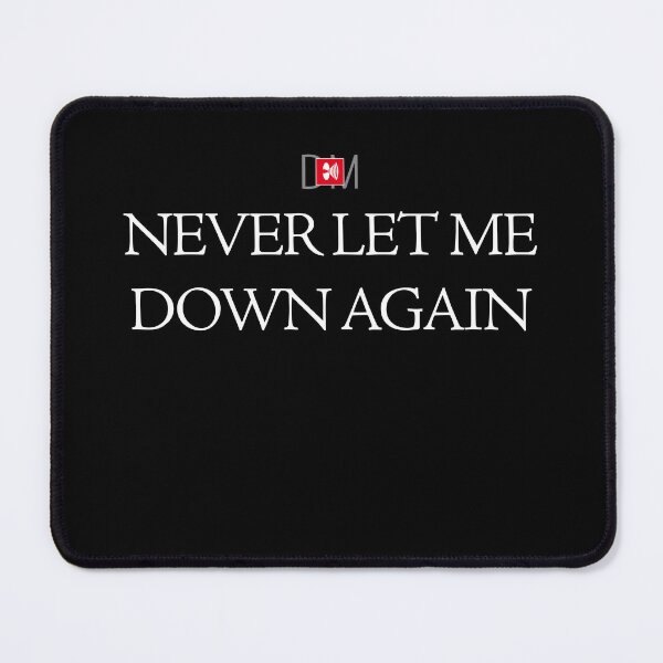 Item preview, Never Let Me Down designed and sold by Periodic Table of Synthpop.