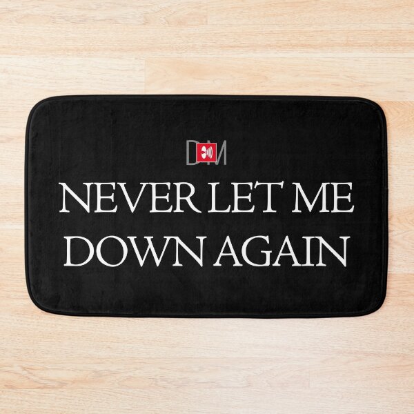 Item preview, Never Let Me Down designed and sold by Periodic Table of Synthpop.