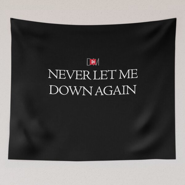 Item preview, Never Let Me Down designed and sold by Periodic Table of Synthpop.