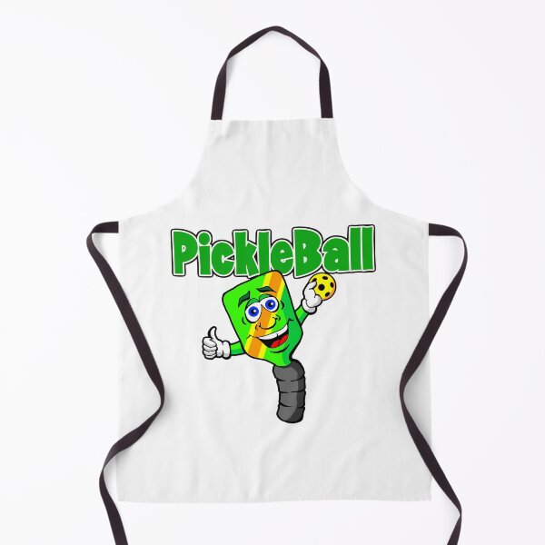 Item preview, Happy Pickleball Paddle Cartoon Character Logo Design. designed and sold by Uncle Steve The Cartoonguy's Pickleball Madness..