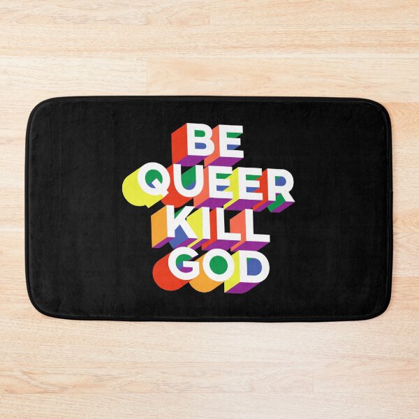 Item preview, Be queer kill God designed and sold by remerasnerdas.