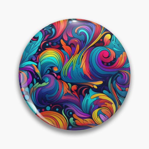 Item preview, Electroflow: Neon Psychedelia designed and sold by fabinthelab.
