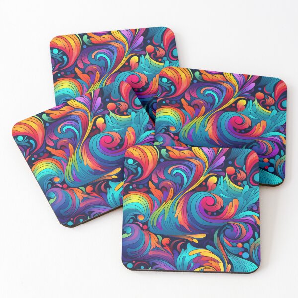 Item preview, Electroflow: Neon Psychedelia designed and sold by fabinthelab.