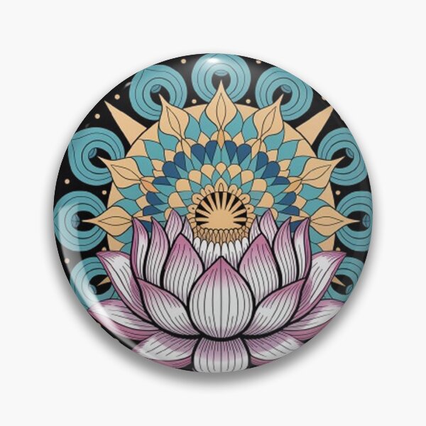 Item preview,   mandala with a lotus flower  designed and sold by Lilashakti ⭐️ ⭐️ ⭐️ ⭐️ ⭐️.
