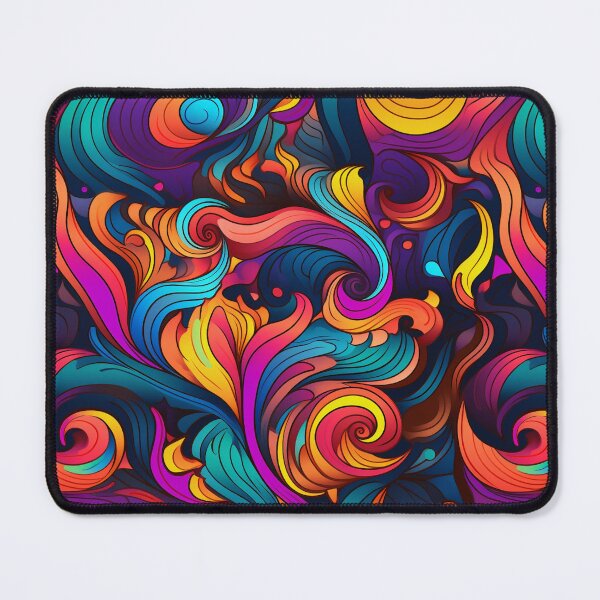 Item preview, Vibrant Vortex: Psychedelic Swirls designed and sold by fabinthelab.