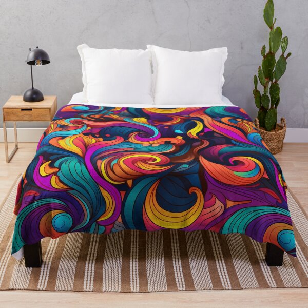 Item preview, Vibrant Vortex: Psychedelic Swirls designed and sold by fabinthelab.