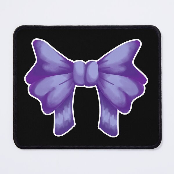 Item preview, purple ribbon on black designed and sold by Pokomon.