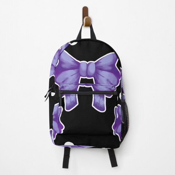 Item preview, purple ribbon on black designed and sold by Pokomon.
