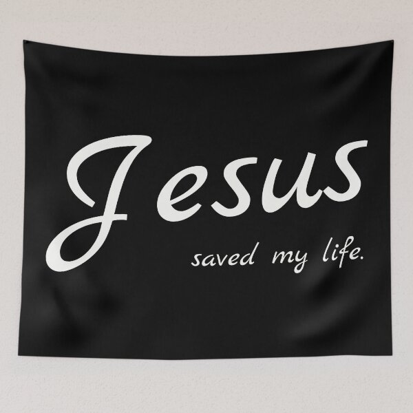 Item preview, Jesus Saved My Life designed and sold by threadsjam.