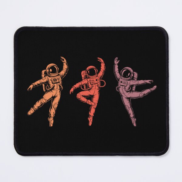 Item preview, Astronaut Ballet Dance Design for Space and Art Lovers Tri Colour designed and sold by Altered Pixels.