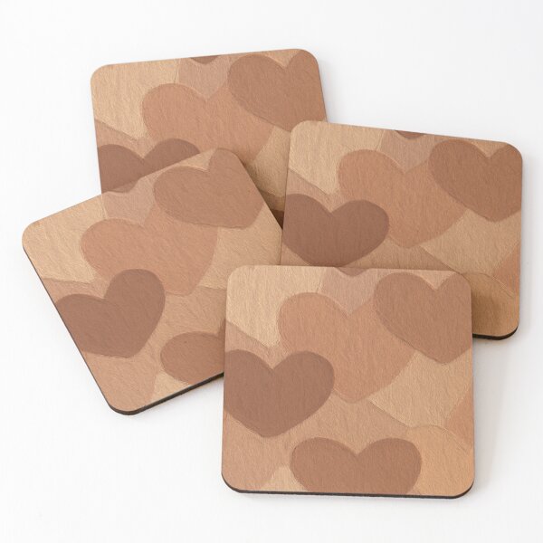 Item preview, Texture of Love – Tonal Hearts designed and sold by noodledraws.