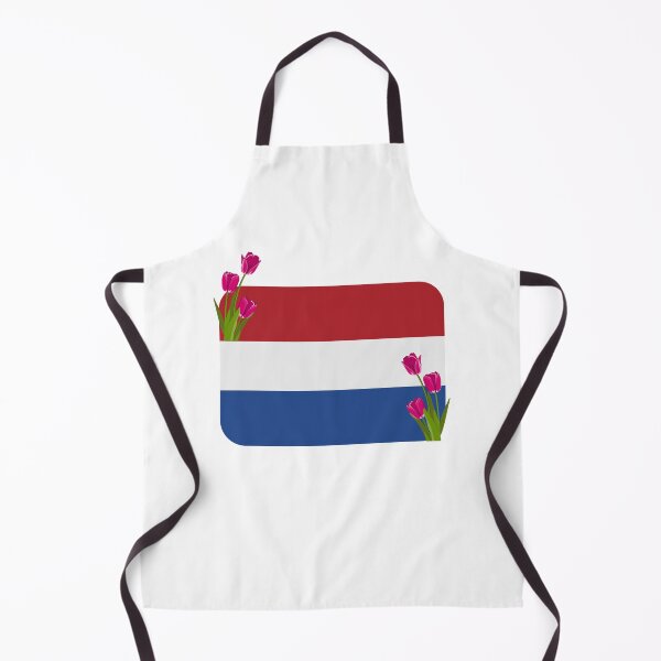 Item preview, The Netherlands flag with tulips designed and sold by QueenofLuxury.