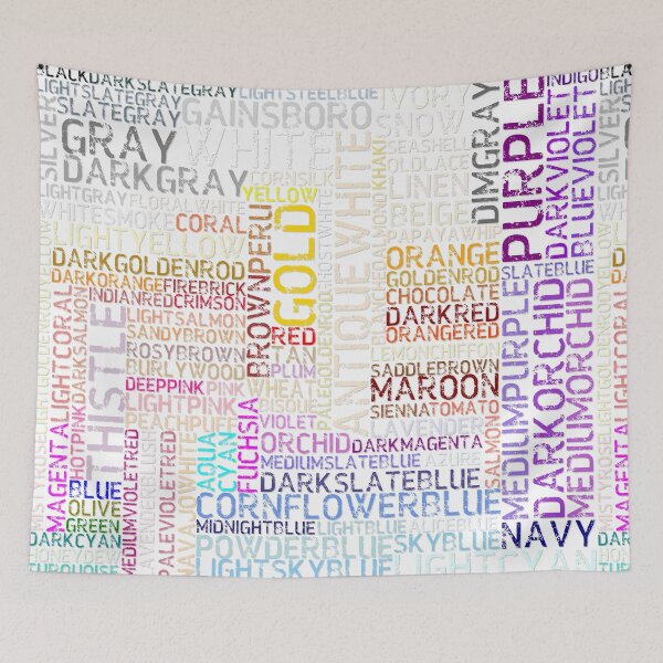 Item preview, All html colors in word and color designed and sold by pASob-dESIGN.