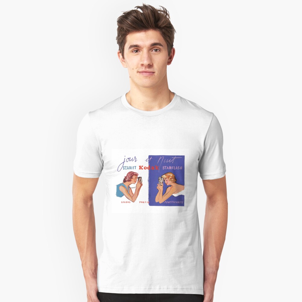 T-shirt ajusté « NIGHT AND DAY»