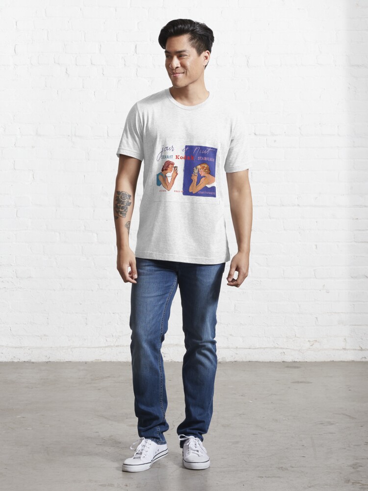 T-shirt essentiel ''NIGHT AND DAY' : autre vue