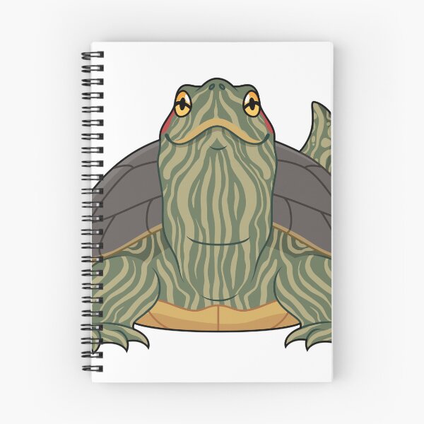 Item preview, Red Eared Slider designed and sold by HeckoGeckoArt.