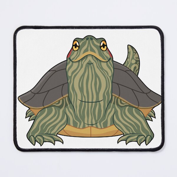 Item preview, Red Eared Slider designed and sold by HeckoGeckoArt.