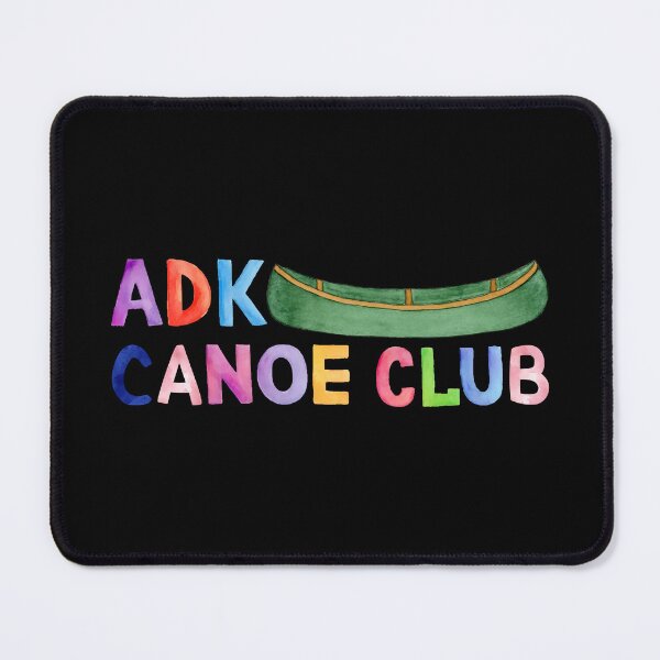 Item preview, Adirondack Canoe Club - watercolor painted logo designed and sold by YonderAndBeyond.