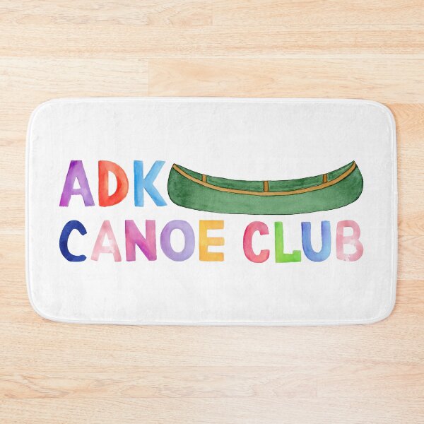 Item preview, Adirondack Canoe Club - watercolor painted logo designed and sold by YonderAndBeyond.