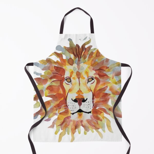 Item preview, Portrait Lion's mane in watercolors designed and sold by jllmartin.