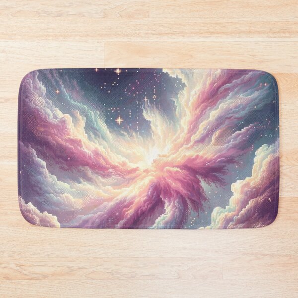 Item preview, Pastel Pixel Nebula Dreamscape designed and sold by fabinthelab.