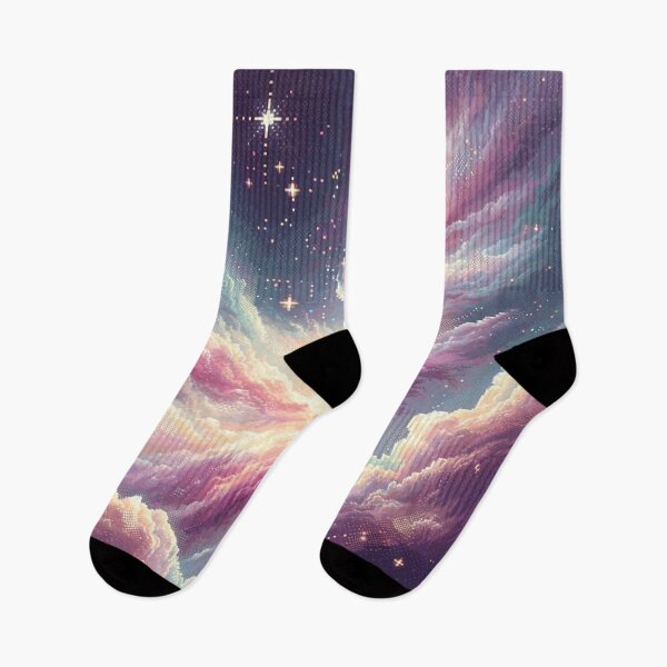 Item preview, Pastel Pixel Nebula Dreamscape designed and sold by fabinthelab.