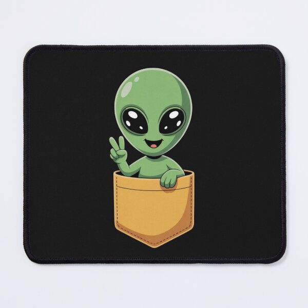 Item preview, Cute Alien doing peace sign designed and sold by 123ks.