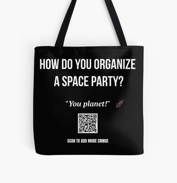 Item preview, You Planet – Space Party Joke Design designed and sold by BrushRushX.