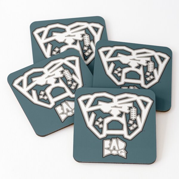 Item preview, Bad Dog logo gray designed and sold by baddogboards.
