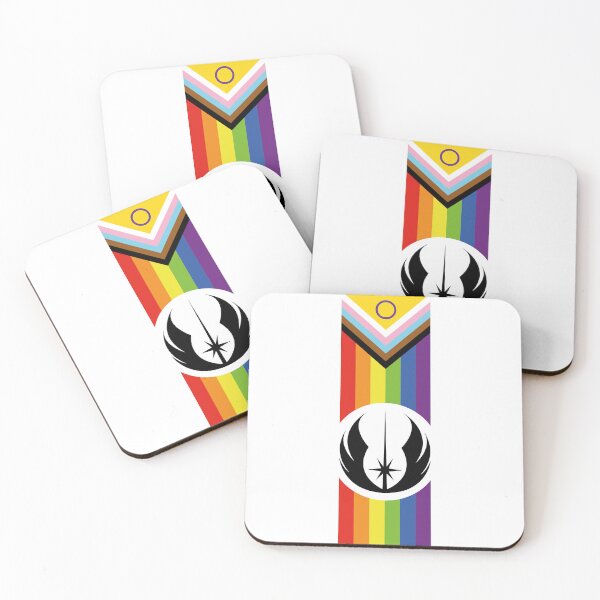 Item preview, Star Pride - Jedi on Inclusive Flag (Vertical) designed and sold by Ampersand Creations.