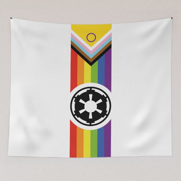 Item preview, Star Pride - Empire on Inclusive Flag (Vertical) designed and sold by Ampersand Creations.