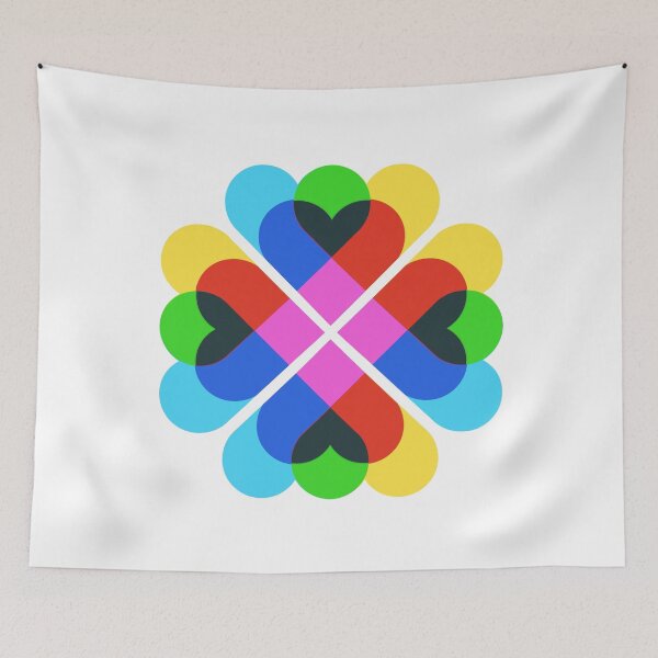 Item preview, Queer hearts designed and sold by remerasnerdas.