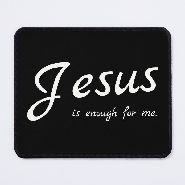 Aperçu de l'œuvre Jésus me suffit créée et vendue par threadsjam.