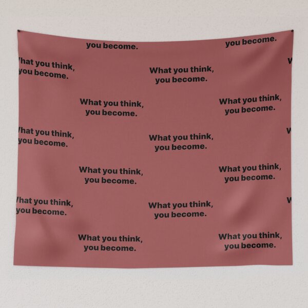 Item preview, What you think, you become designed and sold by Zos Design.